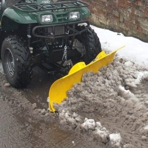 Moose Snow plough on Kawasaki KVF360